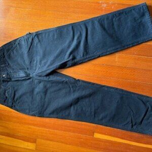 Men's Carhartt Work Jeans, 35 X 32, Black - Pre-owned, Excellent Condition